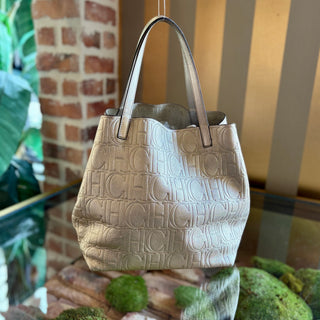 CAROLINA HERERRA Gold Matryoshka Tote