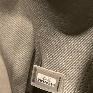 CHANEL Business Affinity Small Gray Caviar Tote Bag