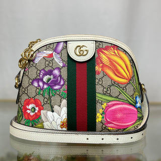 GUCCI GG Supreme Flora Ophidia Dome