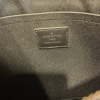 LOUIS VUITTON Discovery GM Monogram Eclipse Black Pochette Bag