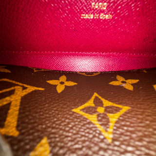 LOUIS VUITTON Monogram Clemence Wallet