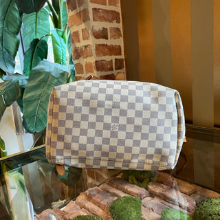 LOUIS VUITTON Sperone Damier Azur Canvas Backpack Bag