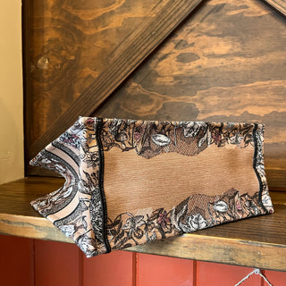 DIOR Jardin Magique Medium Pink Canvas Tote