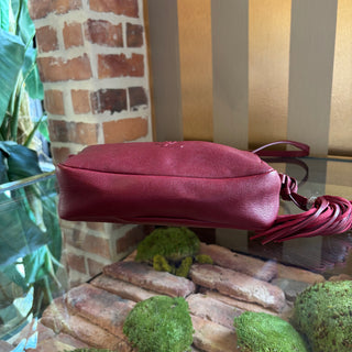 SAINT LAURENT Red Camera Bag
