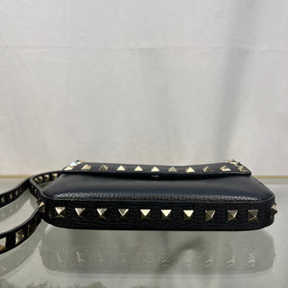 VALENTINO Mini Rockstud Black Crossbody