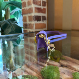 BVLAGRI Purple Small Forever Serpenti Bag