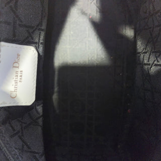 DIOR White Medium Lady Dior Vintage Patent Leather