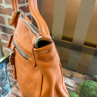 PRADA Vitello Daino Leather Shoulder Bag