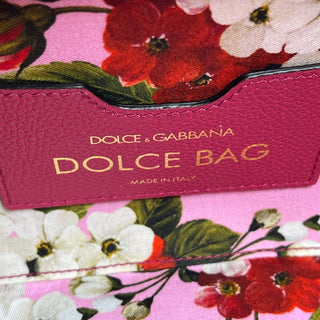 DOLCE&GABBANA Miss Bonita Box Rosaria Calfskin Top Handle Bag