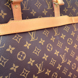 LOUIS VUITTON Cupertino Monogram Canvas Brown Briefcase