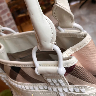 BURBERRY Rachel Small Studded Super Nova Tote Bag