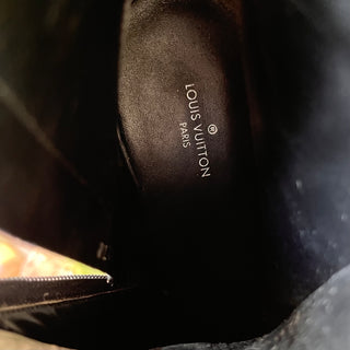 LOUIS VUITTON Star Trail Ankle Monogram Canvas Boots SZ41(11US)