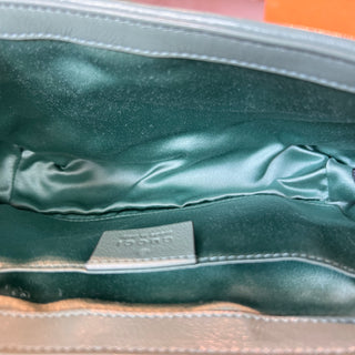 GUCCI Blue Sequin Marmont Shoulder Bag