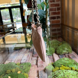 GUCCI Small Pink GG Emblem Shoulder Bag