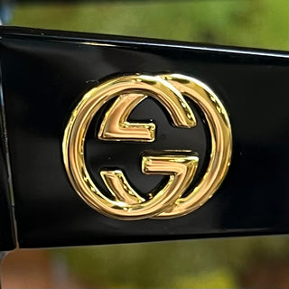 GUCCI GG142SAN Black Acetate Square Sunnies