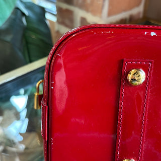 LOUIS VUITTON Vernis Alma GM