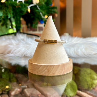 LOUIS VUITTON Damier Azur Keep it Bracelet 17