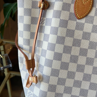 LOUIS VUITTON Damier Azur Neverfull MM