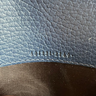 GUCCI Navy Blue Leather Dionysus Wallet On Chain