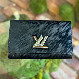 LOUIS VUITTON Epi Leather Twist Wallet on Chain