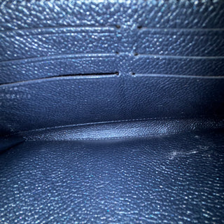 LOUIS VUITTON Shimmery Ink Empriente Wallet Zippy