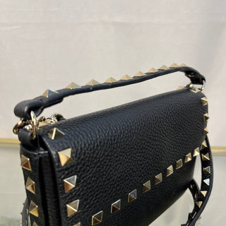 VALENTINO Mini Rockstud Black Crossbody