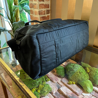 GUCCI Black Techno Canvas Duffle Bag