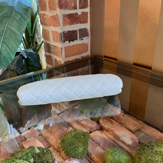 CHANEL Timeless White Perforated Leather Clutch Bag