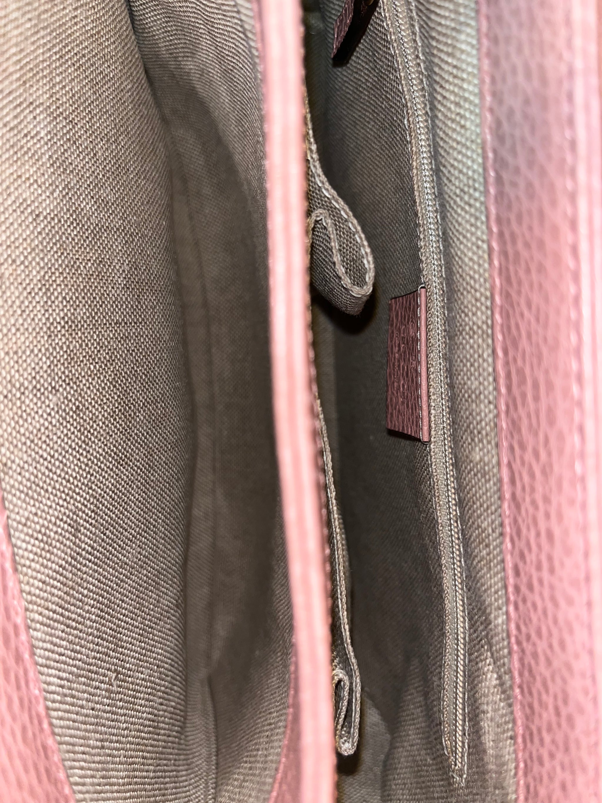 Gucci light pink Dollar interlocking G bag – My Girlfriend's Wardrobe LLC