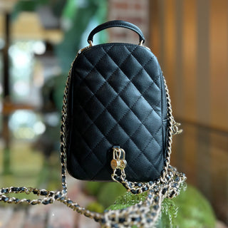 CHANEL Caviar Quilted CC Mini Classic Backpack