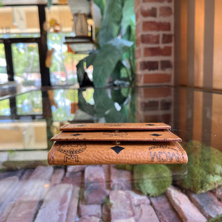 MCM Coganc Visetos Monogram Bifold Wallet