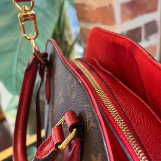 LOUIS VUITTON Alma BNB Monogram Canvas Cherry Top Handle