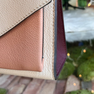 LOUIS VUITTON MyLockMe Chain BB Bicolor Leather Crossbody bag