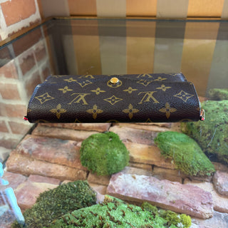 LOUIS VUITTON Monogram Pattern Sarah Wallet
