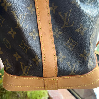 LOUIS VUITTON Noe Brown Monogram Canvas Bucket Bag