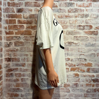 GUCCI 2023 White Interlocking G Logo T-Shirt SZS