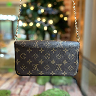 LOUIS VUITTON Félicie Pochette Monogram Crossbody