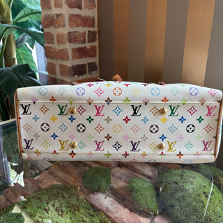 LOUIS VUITTON Vintage Aurelia Multicolor Tote Bag