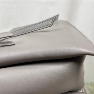 CELINE Tri-fold Medium Grey Shoulder Bag