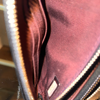 CHANEL Double Zip Clutch