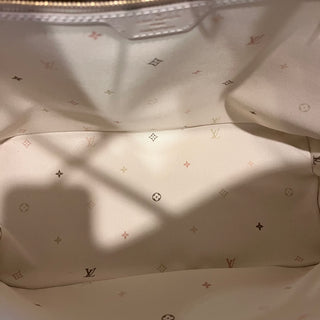 LOUIS VUITTON Neverfull MM Sunset Kaki Spring in the City Monogram Canvas Tote