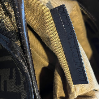 FENDI Tobacco Zucca Canvas Chef Tote