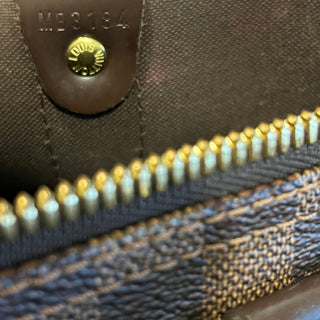 LOUIS VUITTON Keepall Bandoulière 45 Damier Ebene Canvas Weekend Bag