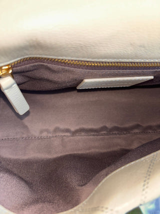 MARC JACOBS Cream Quilted Dual Shoulder Bag