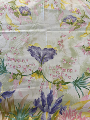 Ferragamo & Floral Silk Scarf