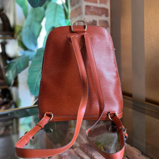LOUIS VUITTON Gobelins Rust Epi Leather Vintage Backpack