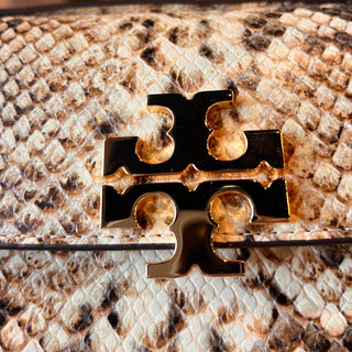 Tory Burch Eleanor Exotic small convertible shoulder bag,
