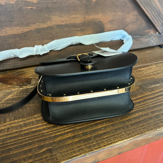 DIOR Bobby Frame Black Calfskin Leather Shoulder Bag