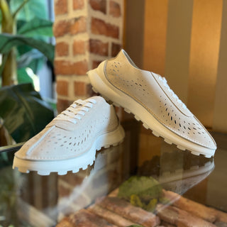 DIOR Squash Cream Suede Sneakers SZ 45 (US 11)