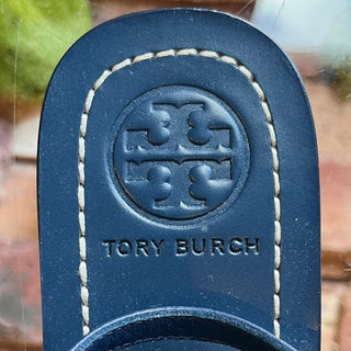 TORY BURCH Marguerite Applique Wrap Leather Sandals SZ 8
